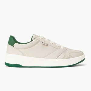 STAUD + KEDS THE COURT SNEAKER CREAM GREEN